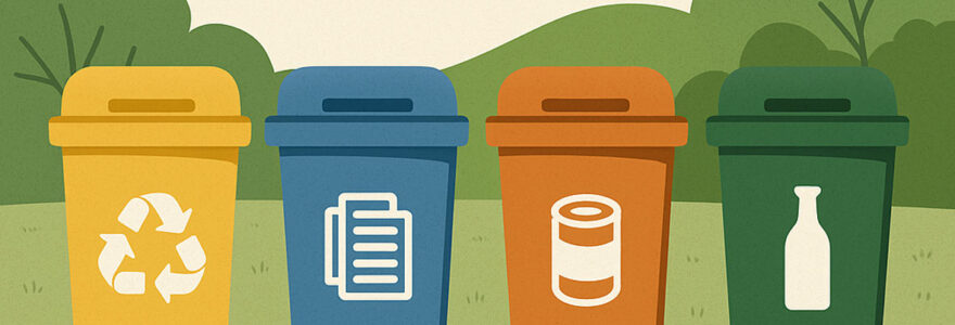 poubelles de tri